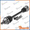 Demi-Arbre de Transmission MTM gauche pour AUDI | NPW-AU-103, 18-211780